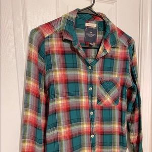 American Eagle flannel size small/medium